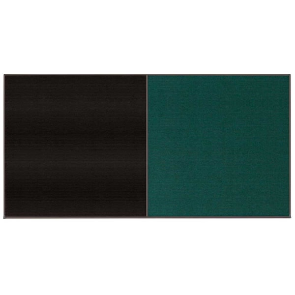 Enclosed Corkboard, 1 Door, 60"x36", 4" Fra